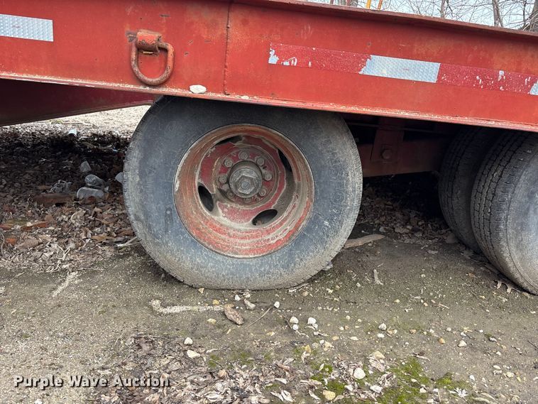 image for item EA4748 1987 Trail-EZE tilt deck equipment trailer