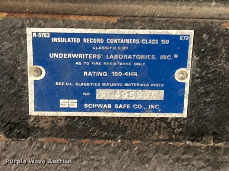 image for item EA5486 (2)  Schwab Safe Databank safes