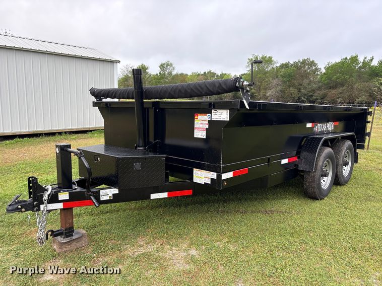 image for item EA7267 2025 Texas Pride DT71414KBP dump trailer