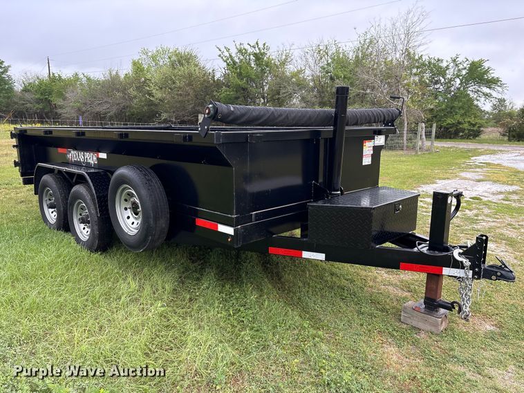 image for item EA7267 2025 Texas Pride DT71414KBP dump trailer