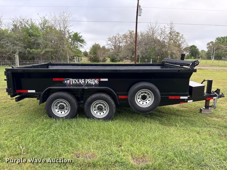 image for item EA7267 2025 Texas Pride DT71414KBP dump trailer