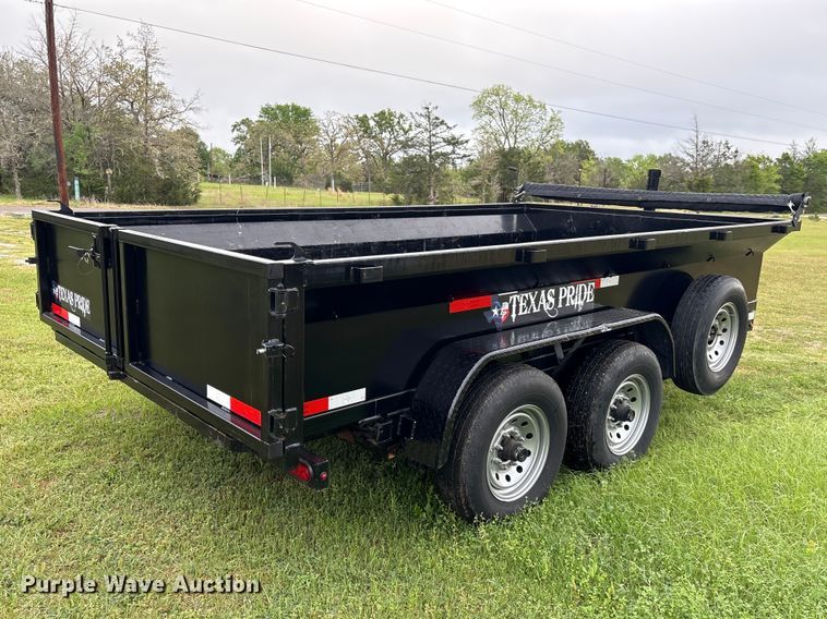image for item EA7267 2025 Texas Pride DT71414KBP dump trailer
