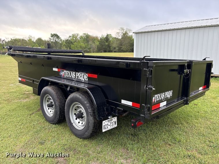image for item EA7267 2025 Texas Pride DT71414KBP dump trailer