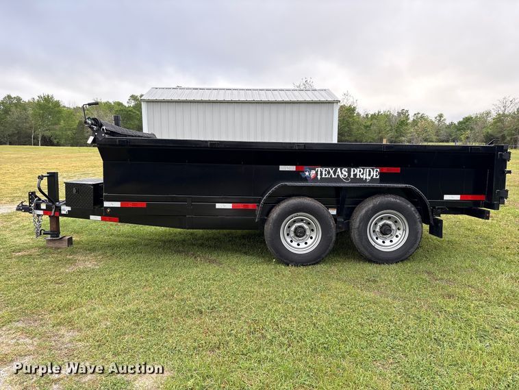 image for item EA7267 2025 Texas Pride DT71414KBP dump trailer