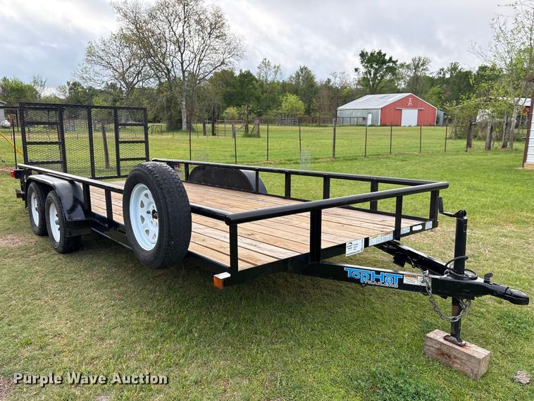 image for item EA7268 2017 Top Hat Industries MP18X7-7E-C utility trailer