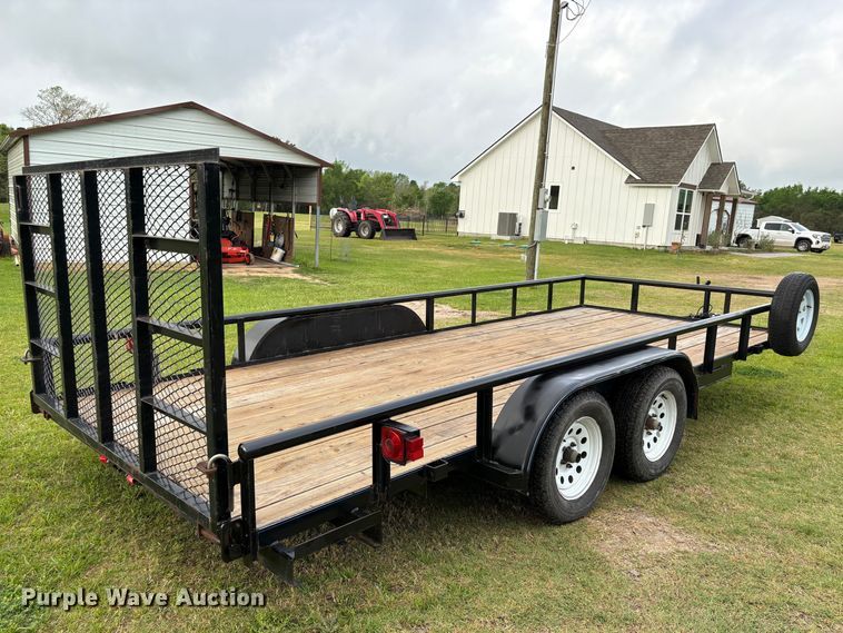 image for item EA7268 2017 Top Hat Industries MP18X7-7E-C utility trailer