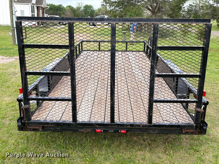 image for item EA7268 2017 Top Hat Industries MP18X7-7E-C utility trailer