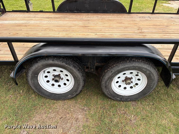 image for item EA7268 2017 Top Hat Industries MP18X7-7E-C utility trailer