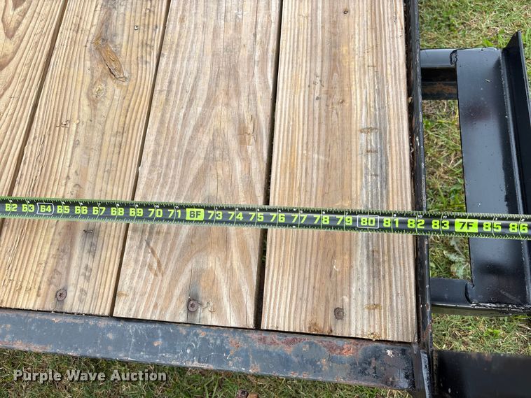 image for item EA7268 2017 Top Hat Industries MP18X7-7E-C utility trailer