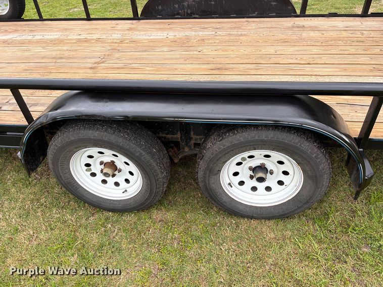 image for item EA7268 2017 Top Hat Industries MP18X7-7E-C utility trailer