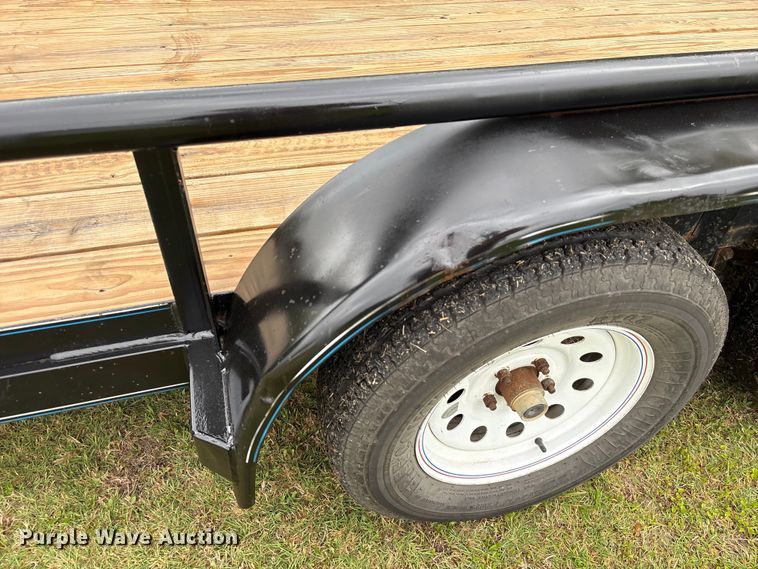 image for item EA7268 2017 Top Hat Industries MP18X7-7E-C utility trailer