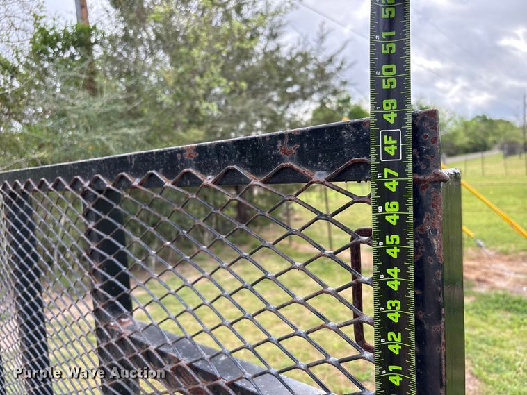 image for item EA7268 2017 Top Hat Industries MP18X7-7E-C utility trailer