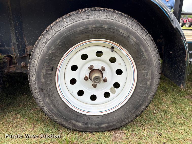 image for item EA7268 2017 Top Hat Industries MP18X7-7E-C utility trailer