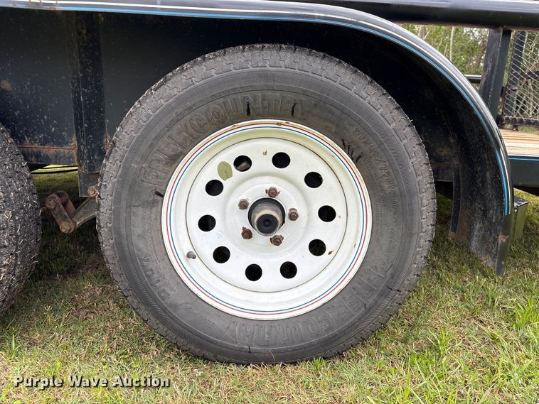 image for item EA7268 2017 Top Hat Industries MP18X7-7E-C utility trailer