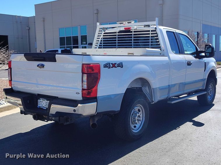 image for item EC8988 2021 Ford F250 Super Duty Ext. Cab pickup truck