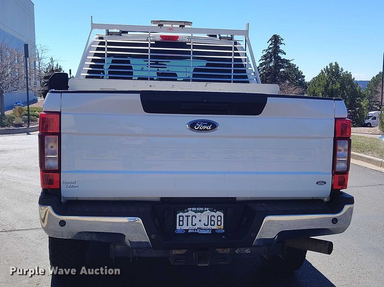 image for item EC8988 2021 Ford F250 Super Duty Ext. Cab pickup truck
