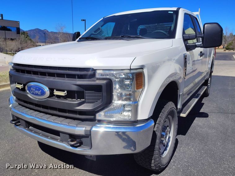 image for item EC8988 2021 Ford F250 Super Duty Ext. Cab pickup truck