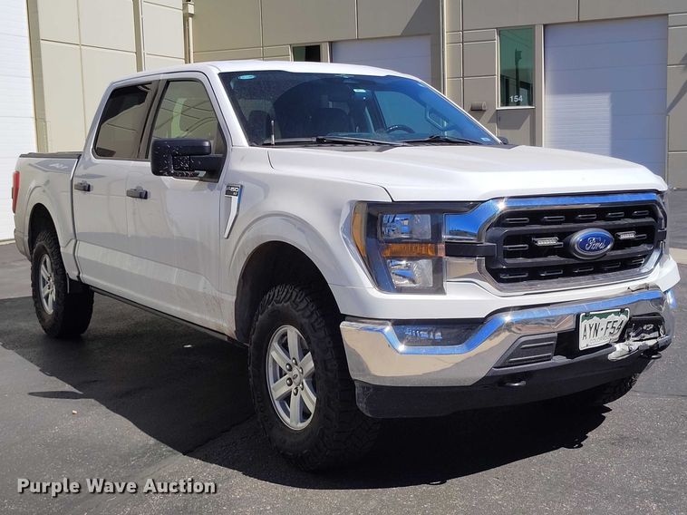 image for item EC8989 2023 Ford F150 Crew Cab pickup truck