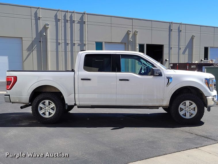 image for item EC8989 2023 Ford F150 Crew Cab pickup truck