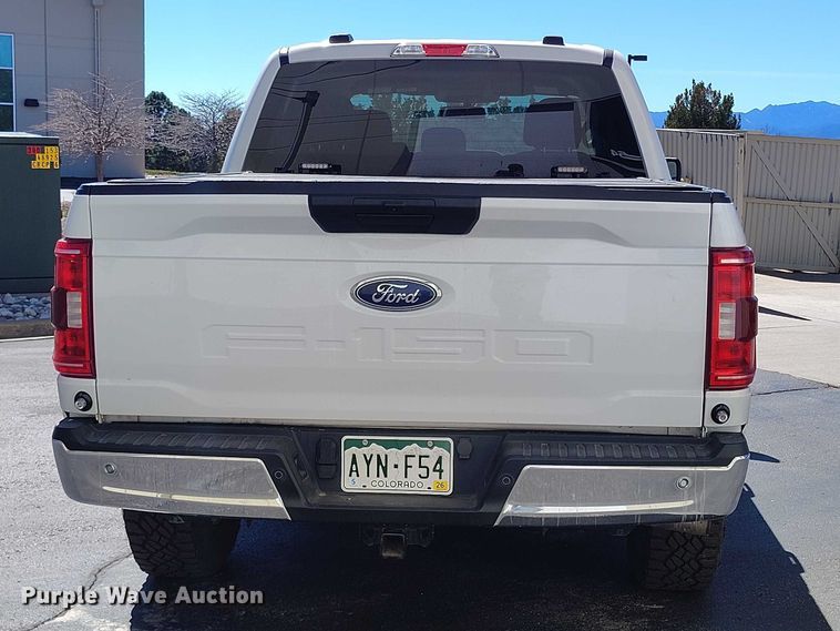 image for item EC8989 2023 Ford F150 Crew Cab pickup truck