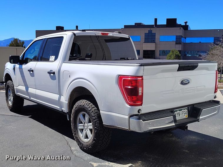 image for item EC8989 2023 Ford F150 Crew Cab pickup truck