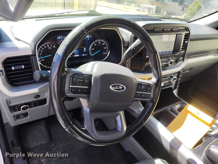 image for item EC8989 2023 Ford F150 Crew Cab pickup truck