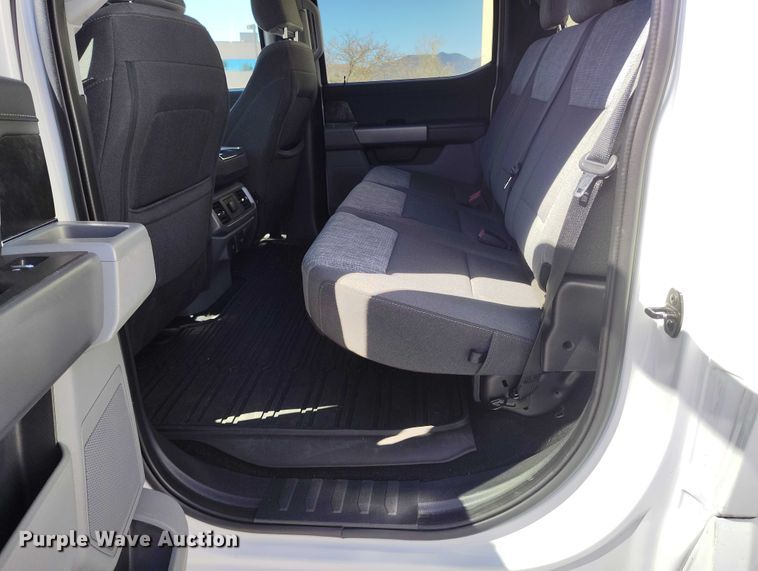 image for item EC8989 2023 Ford F150 Crew Cab pickup truck