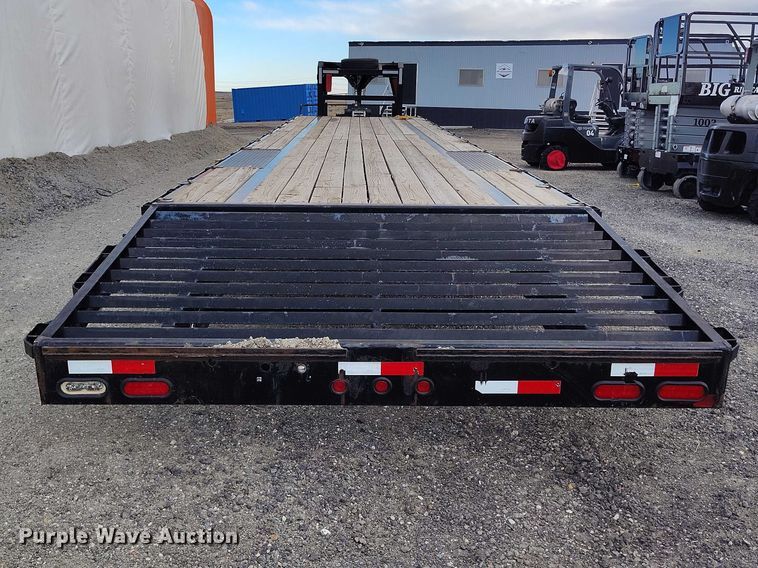 image for item EC8999 2022 Big Tex 14GN-35+5 equipment trailer