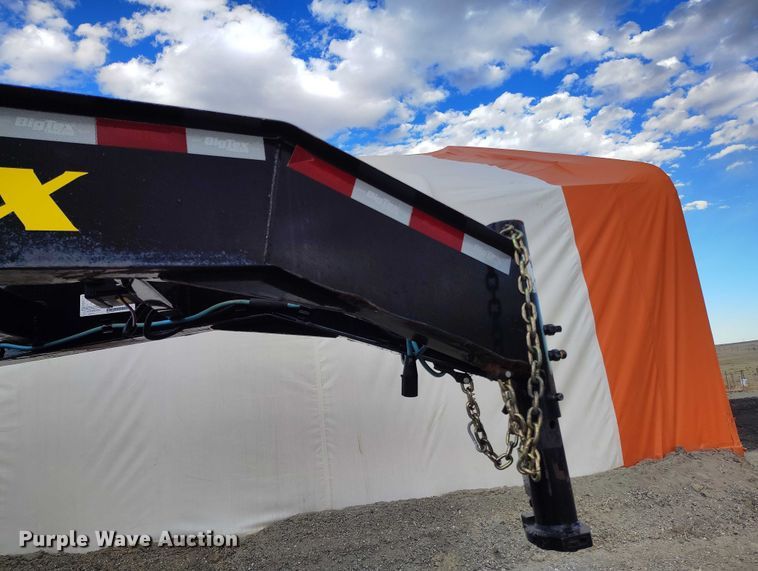image for item EC8999 2022 Big Tex 14GN-35+5 equipment trailer