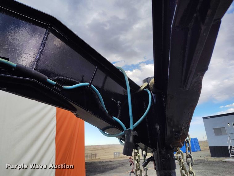 image for item EC8999 2022 Big Tex 14GN-35+5 equipment trailer