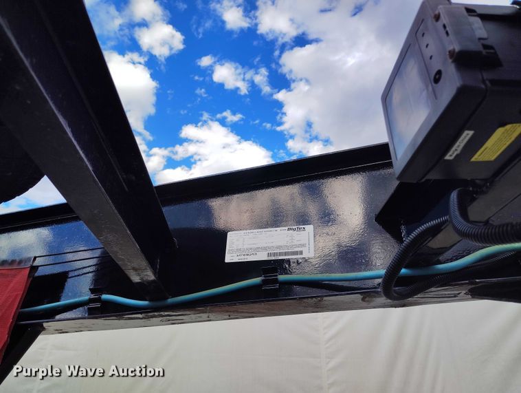 image for item EC8999 2022 Big Tex 14GN-35+5 equipment trailer