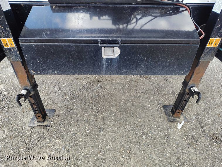 image for item EC8999 2022 Big Tex 14GN-35+5 equipment trailer