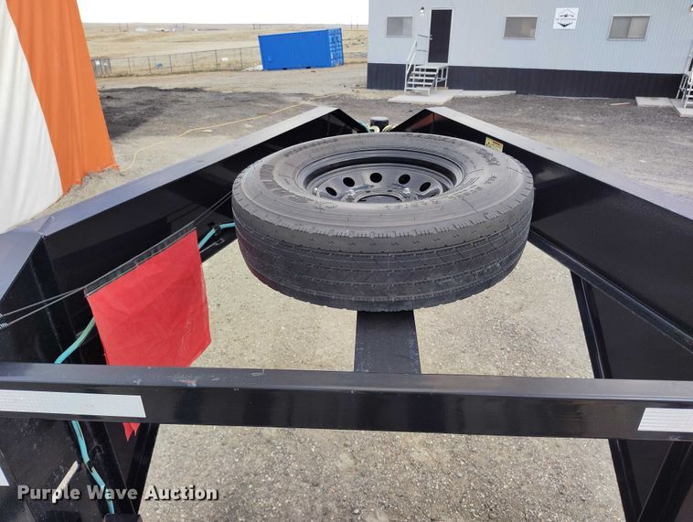 image for item EC8999 2022 Big Tex 14GN-35+5 equipment trailer