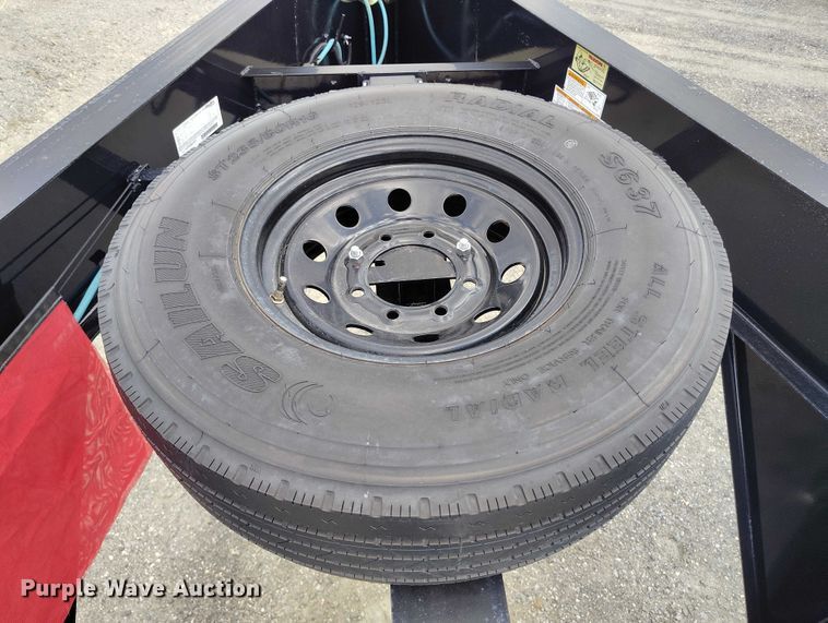 image for item EC8999 2022 Big Tex 14GN-35+5 equipment trailer