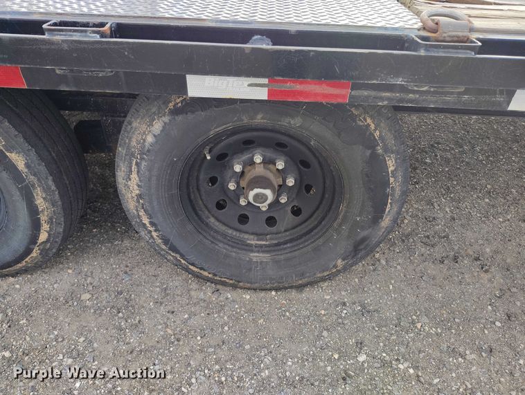 image for item EC8999 2022 Big Tex 14GN-35+5 equipment trailer