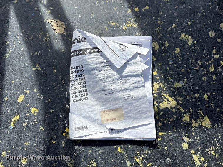 image for item ED0002 2016 Genie GS-4047 scissor lift