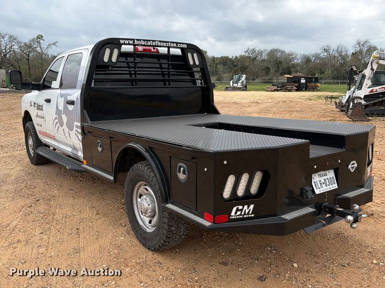 image for item ED5153 2022 RAM 2500 Crew Cab dump flatbed pickup truck
