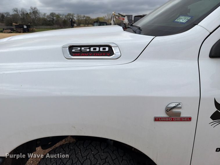 image for item ED5153 2022 RAM 2500 Crew Cab dump flatbed pickup truck