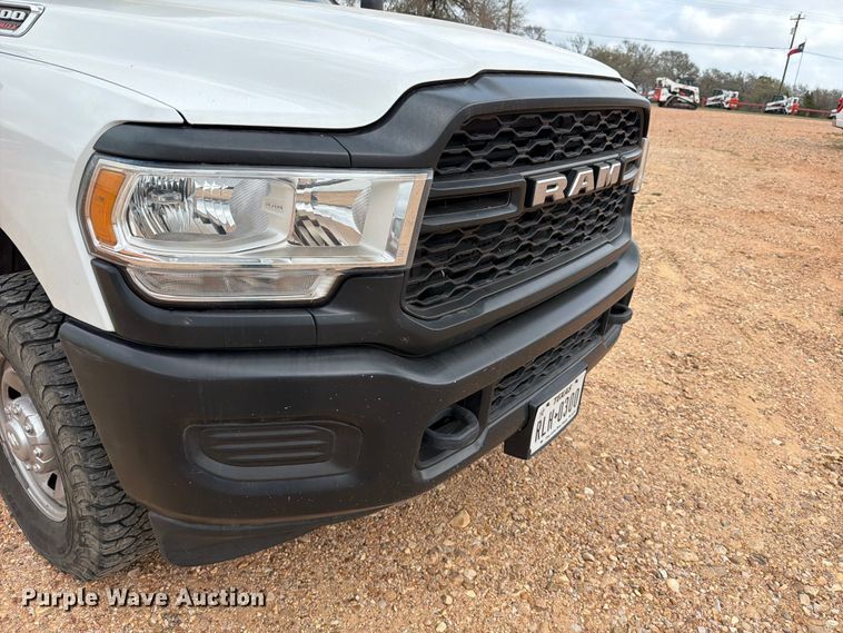 image for item ED5153 2022 RAM 2500 Crew Cab dump flatbed pickup truck