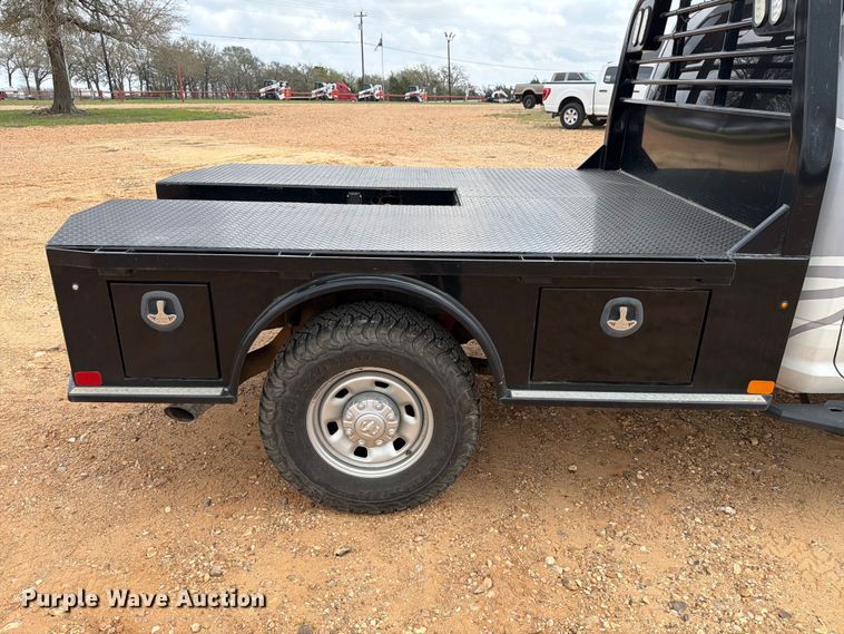 image for item ED5153 2022 RAM 2500 Crew Cab dump flatbed pickup truck