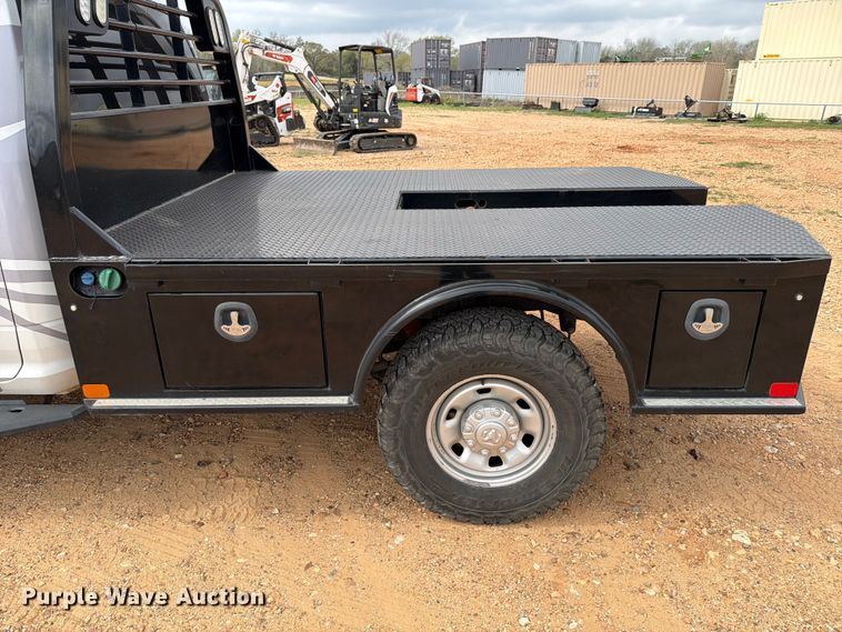 image for item ED5153 2022 RAM 2500 Crew Cab dump flatbed pickup truck