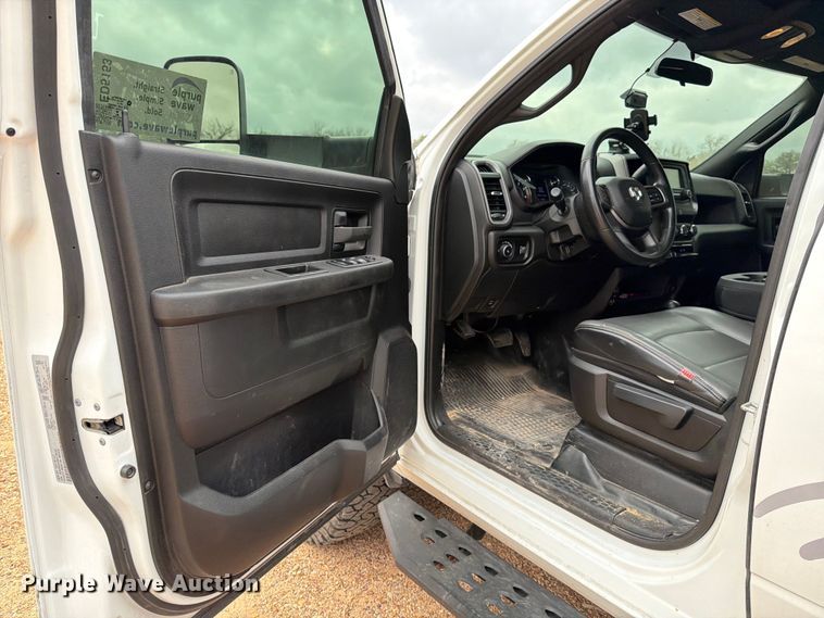 image for item ED5153 2022 RAM 2500 Crew Cab dump flatbed pickup truck