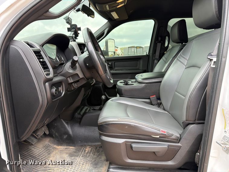 image for item ED5153 2022 RAM 2500 Crew Cab dump flatbed pickup truck