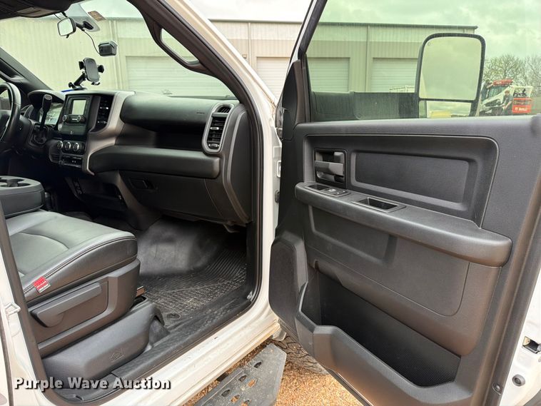 image for item ED5153 2022 RAM 2500 Crew Cab dump flatbed pickup truck