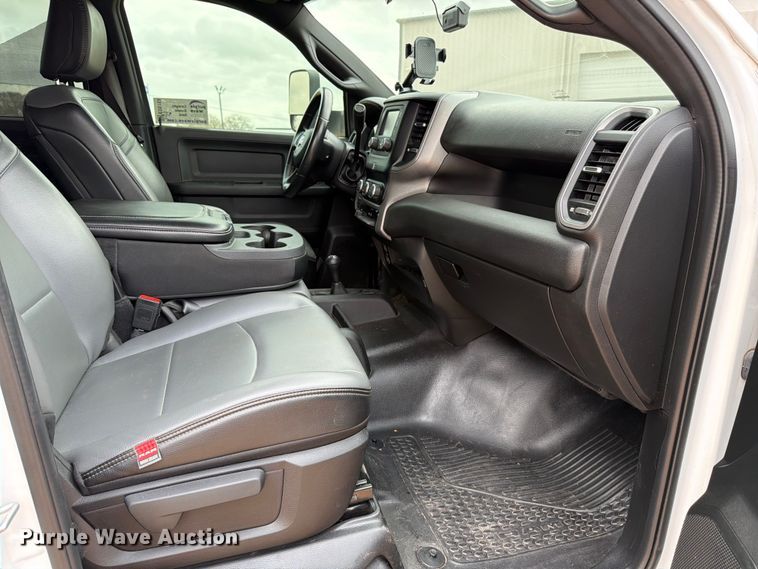 image for item ED5153 2022 RAM 2500 Crew Cab dump flatbed pickup truck