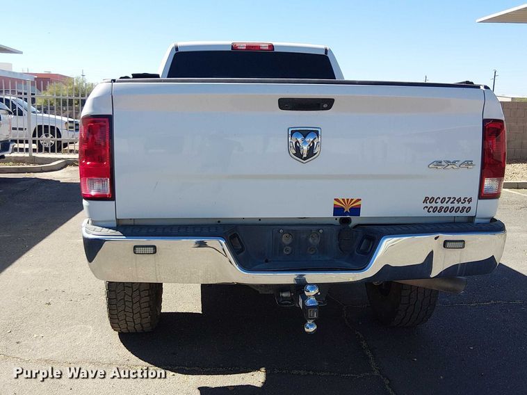 image for item EE5241 2018 RAM 2500 Crew Cab pickup truck