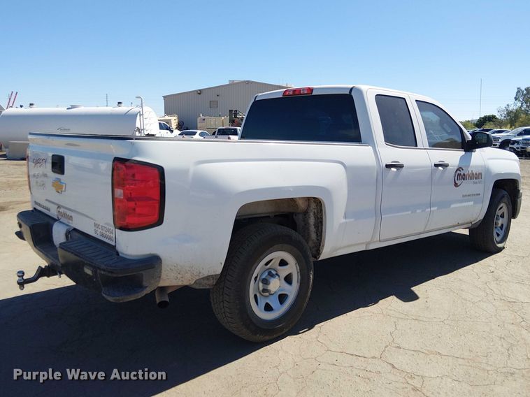 image for item EE5242 2015 Chevrolet Silverado 1500 Ext. Cab pickup truck