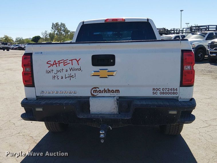 image for item EE5242 2015 Chevrolet Silverado 1500 Ext. Cab pickup truck