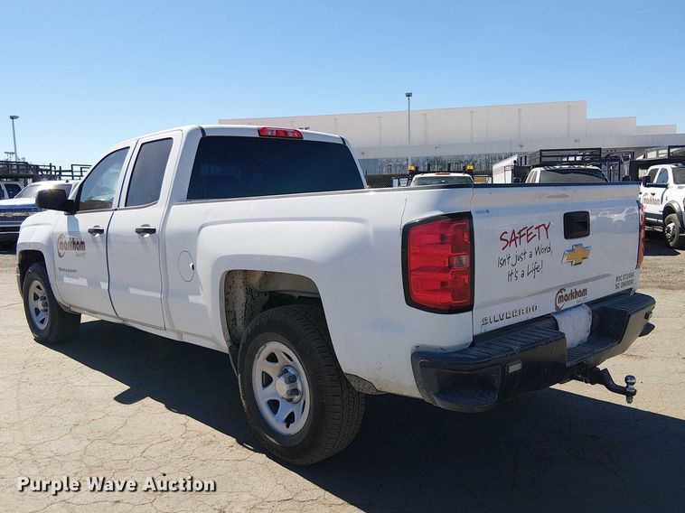 image for item EE5242 2015 Chevrolet Silverado 1500 Ext. Cab pickup truck