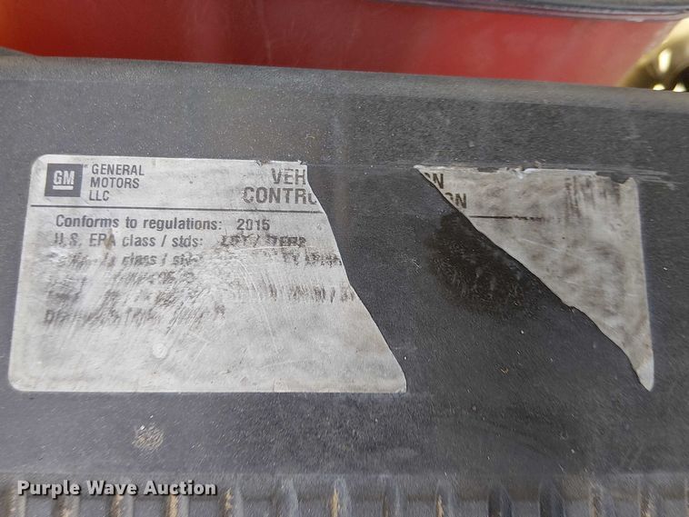 image for item EE5242 2015 Chevrolet Silverado 1500 Ext. Cab pickup truck